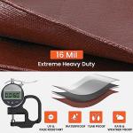 Heavy Duty Waterproof Tarp 10x20FT for Camping