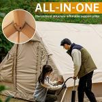 Easy Setup Inflatable Glamping Tent for All Seasons