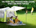 Vibemo Instant 8/10 Person Family Camping Tent