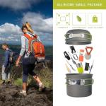 16-Piece Lightweight Camping Cookware Set for 1-2