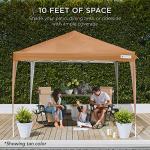 10x10ft Portable Pop Up Canopy Tent - Red