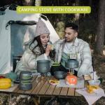 16-Piece Lightweight Camping Cookware Set for 1-2