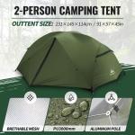Forceatt Ultralight Waterproof 2-3 Person Camping Tent