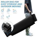 10x10ft Pop-Up Canopy Tent with Roller Bag