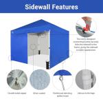 CROWN SHADES 10x10 Instant Pop-Up Canopy Tent