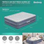 Bestway Tritech Queen Air Mattress with Built-in Pump