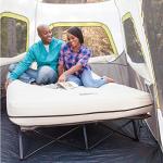 Coleman Camping Cot with Air Mattress and Pump