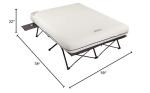 Coleman Camping Cot with Air Mattress and Pump