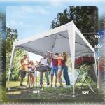 Compact 10x10 Pop-Up Canopy Tent for Outdoors