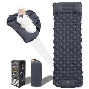 Talulumix Ultralight Inflatable Sleeping Pad with Pillow