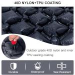Talulumix Ultralight Inflatable Sleeping Pad with Pillow