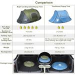 Night Cat Waterproof 2-Person Instant Pop-up Tent