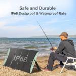 Portable 100W Foldable Solar Panel for Camping