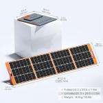 200W Waterproof Portable Solar Panel for Camping