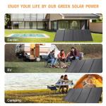 400W Foldable Solar Panel for Outdoor Adventures