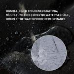 Heavy-Duty Waterproof Silver Tarps - 2-Pack