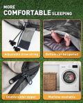 Extra Large Double Sleeping Bag with Pillows