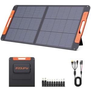 100W Portable Solar Panel for Camping Adventures