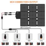 SOKIOVOLA 120W Foldable Solar Panel for Camping