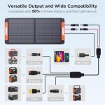 100W Portable Solar Panel for Camping Adventures