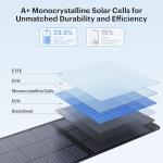 100W Portable Solar Panel for Camping Adventures