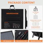 110W Waterproof Portable Solar Charger for Camping