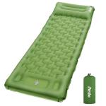 Ultralight Inflating Camping Sleeping Pad with Pillow