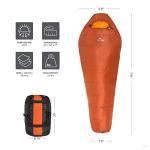 TETON Sports ALTOS-S Ultralight Mummy Sleeping Bag