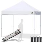 10x10ft Pop Up Canopy Tent with Roller Bag