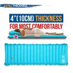 ZOOOBELIVES Comfortable Inflatable Sleeping Pad with Pump
