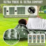 OPL5 Inflatable Camping Sleeping Pad with Pillow