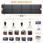 GRECELL 200W Foldable Portable Solar Panel Kit