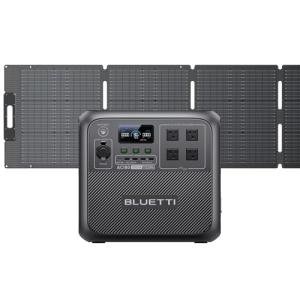 BLUETTI AC180 Solar Generator with 200W Panel