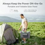 100W Portable Solar Panel for Camping and RVs