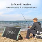 100W Portable Solar Panel for Camping and RVs