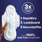 Maxi Overnight Pads with Wings, Size 4, 33 CT