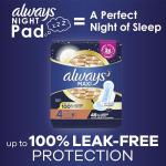 Maxi Overnight Pads with Wings, Size 4, 33 CT
