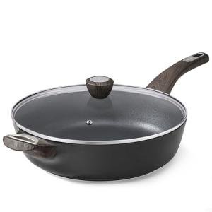 SENSARTE 12" Nonstick Frying Pan with Lid