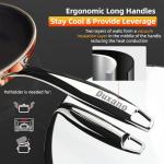 DUXANO 14PC Non-Stick Camping Cookware Set