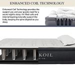 King Koil Twin Air Mattress with Pump