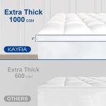 KAYFIA Extra Thick Mattress Topper for Comfort