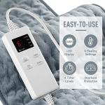 Large Electric Heating Pad for Back Pain Relief