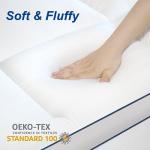 KAYFIA Extra Thick Mattress Topper for Comfort