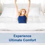KAYFIA Extra Thick Mattress Topper for Comfort