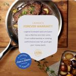 10-Piece Stainless Steel Cookware Set for Camping