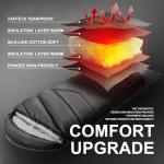 Lightweight Cold Weather Sleeping Bag for Adults