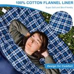 Queen Size Waterproof Flannel Double Sleeping Bag