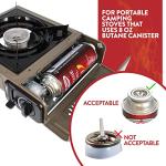 Butane Fuel Canisters for Camping Stoves - 12 Pack