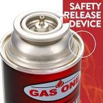 Butane Fuel Canisters for Camping Stoves - 12 Pack