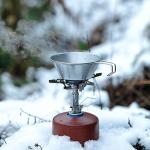 CAMPINGMOON Compact Folding Stove with Igniter